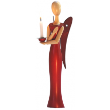 Sternkopf-Engel Red Ruby, stehend, elektrisch (100 cm, 220 V)